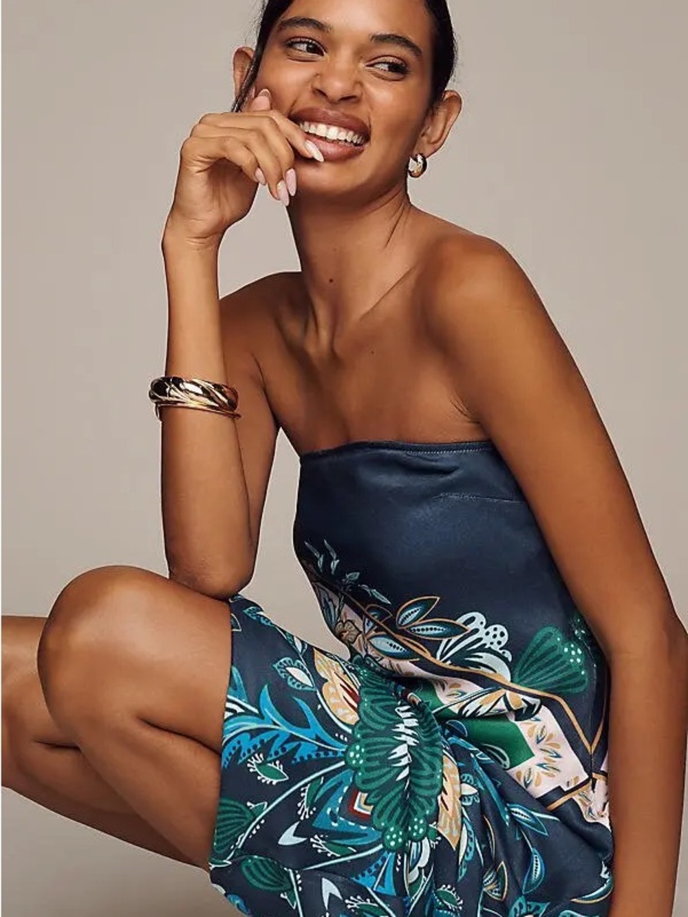 Chloe Maxi Slip Dress by Conditions Apply